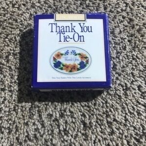 Longaberger “Thank you” tie on​